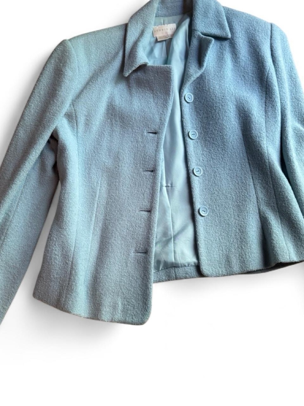 Studio 1521 Light Blue Tailored Blazer